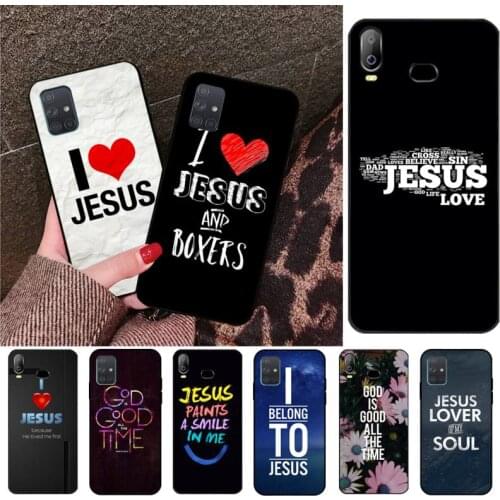 I love Jesus Christianity Bible Phone Case For Samsung A10 A20 A30 A40 A50 A70 A80 A71 A91 A51 A6 A8 2018