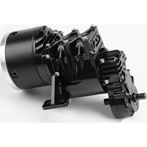 1/14 Rc Truck Tamiya Tractor Gearbox High Torque Two-speed Gearbox With Transfer DIY Dump Truck LESU Model