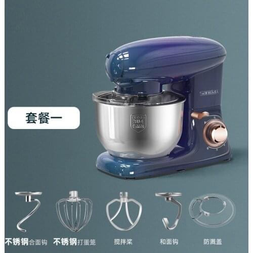 6.2L Stainless Steel Bowl Electric Stand Food Mixer Cream Blender Knead Dough Cake Bread Chef Machine Whisk Eggs Beater EU US