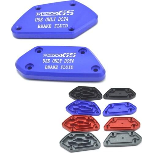 For BMW R1200GS LC Adventure R 1200GS 2012-2017 Motorcycle Accessories CNC Front Brake Clutch Fluid Reservoir Cover Caps & Logo