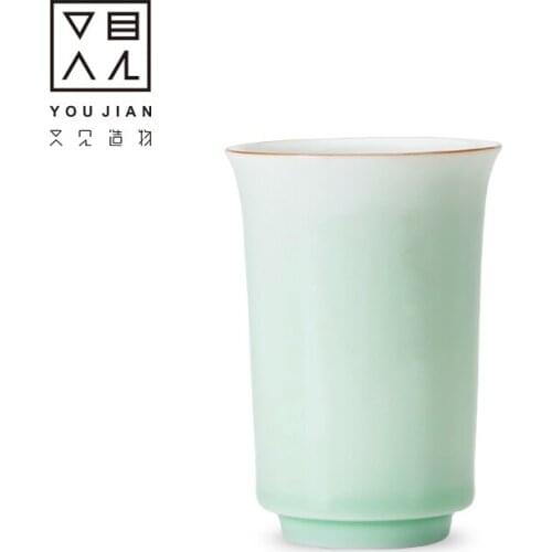 Dehua white porcelain ceramic cup China Kung Fu cup drinking tea ceramic sample Tea Cup China tea bowl host cup single cup