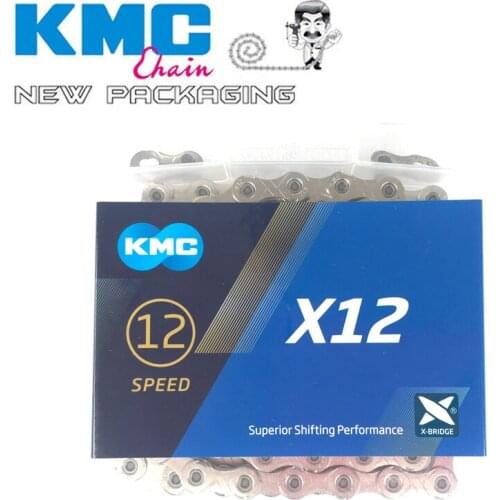 KMC X12 Silver Chain Superior Shifting Performance 12 Speed MTB Road Bike Chains 126L