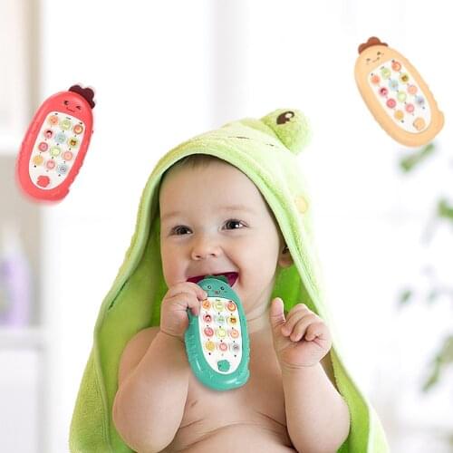 Baby Kids Electronic Musical Toy Mobile Phone Toddler Sound Hearing Learning