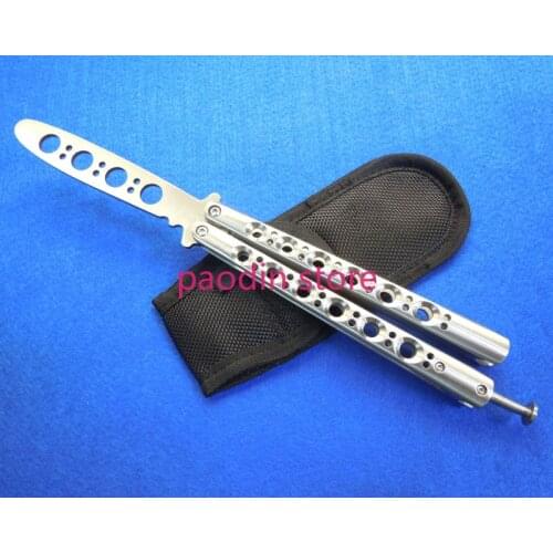 Classic Butterfly Trainer Jilt Knife BM40 BM41 BM42 BM42S BM43 BM46 BM47 BM49 Channel 440C Blade Precision Cast Steel Handle