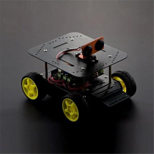 BlueRaven Pirate: 4WD Mobile Robot Kit for Arduino with Bluetooth 4.0