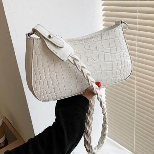 Fashion Womens Handbag Shoulder Bags for Women 2021 New Totes High Quality Stone Pattern Leather Crossbody Bag Sac Epaule