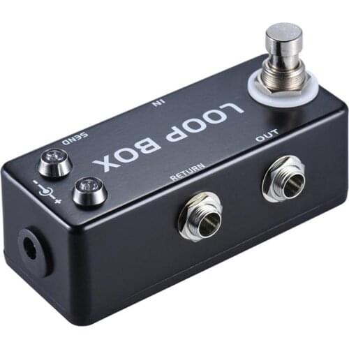 New arrival Mosky Loop Box Mini Guitar Effect Pedal Switcher Channel Selection True Bypass High Gain Electric Guitar Accessories