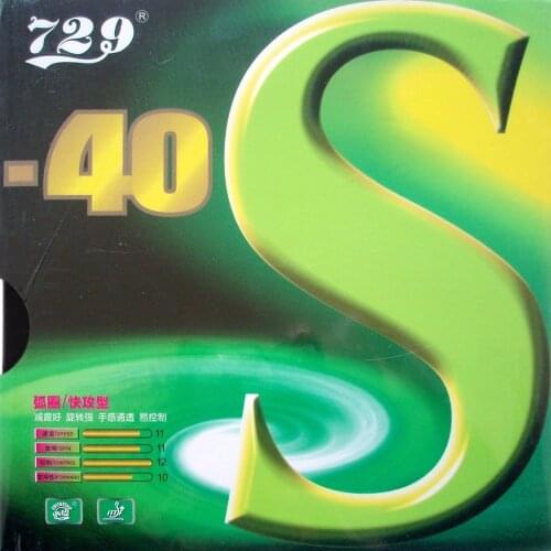 Original 729 729-40S table tennis rubber super spin for backhand table tennis racket racquet sports pimples in rubber
