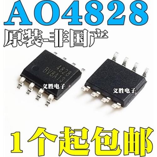 10pcs/lot New original AO4828 patch SOP8 dual n-channel MOS field effect tube 60 v 4.5 A