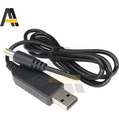 1pcs USB 5V-12V Boost Cable Line DC Port USB DC 5V to DC 12V Step up Module Male Connector Converter