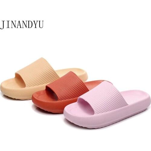 Unisex Beach Shoes Eva Summer Slippers for Men Casual Outdoor Shoes Male Thick Slipper Fashion Comfy Slides Women Platform Shoes