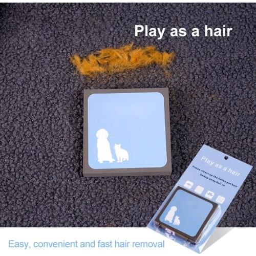 Static Electricity Animal Cat Dog Brush Foam Sponge Pet Hair Fur Remover Cleaner Household Car Seats Beds Mats Cleaning Tools