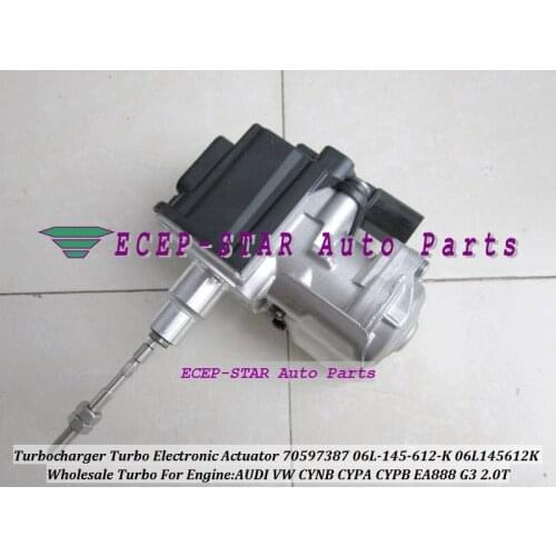 Turbo Actuator 06L145612K 70597387 06L-145-612-K For Audi A3 8P1 8PA 8P7 Hatchback Convertible 2.0 TFSI 200HP Petrol EA888 2.0L