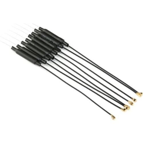 10Pcs 2.4GHz WIFI Antenna 3DBI IPEX Welded Connector Durable Brass Inner Aerial 15CM Length RG1.13 Cable Line Cord