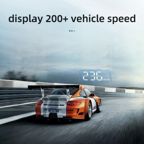 50LC M3 Newest HUD Head-Up Display OBD2 Model Car-Styling Overspeed Warning Windshield Projector Alarm System Universal Auto