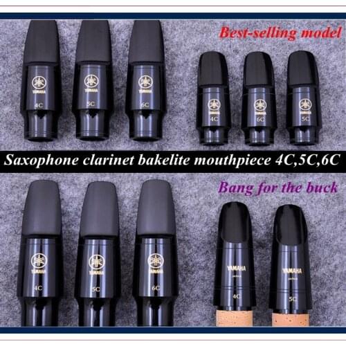 Saxophone accessories - Saxophone Clarinet bakelite mouthpiece , 4C 5C 6C YAMHA Best-selling model - Saxophone parts