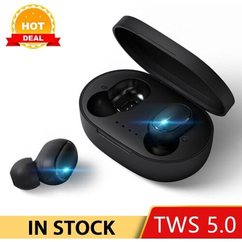 TWS For xiaomi Bluetooth headphone 5.0 charging warehouse headset A6S new Bluetooth earphone mini sports wireless earbuds