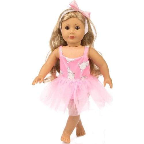 Doll Dress Suit Fit for 18 inch American Girl Doll and Doll accessories Children best Gift (Shoes are not included)
