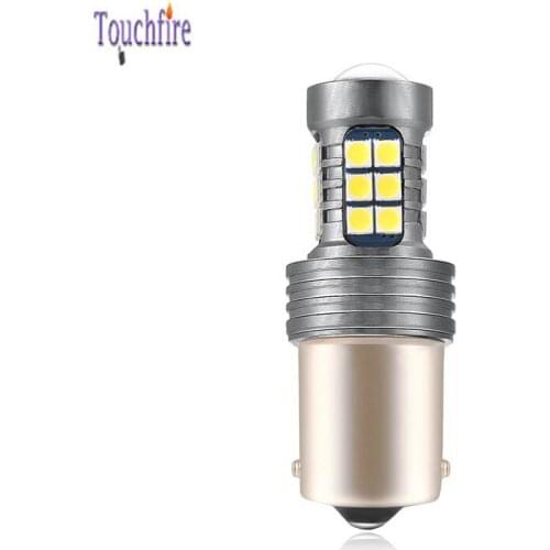 1PCS P21W 1156 BA15S 1157 BAY15D T20 7440 W21W 7443 WY21W Canbus 21LED Car Bulb Auto Lamp Reverse Turn Signal Brake DRL Light
