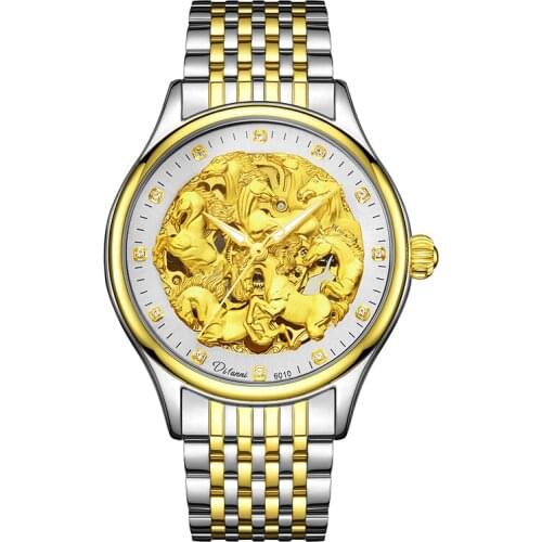 Tourbillon Watch Fully Automatic Mechanical Brand Luxury Tough Guy Watch Unique Personality Sports Business Gift Men Wristwatch