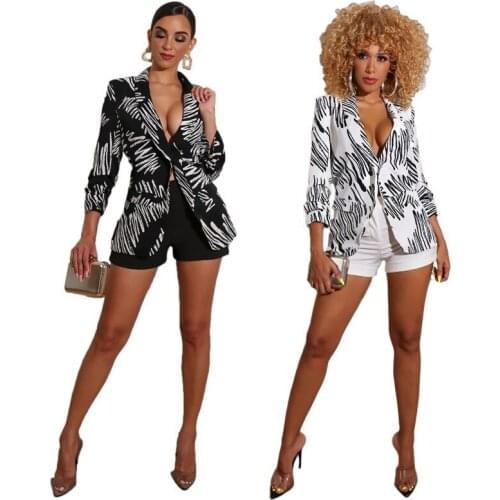 Casual Woman Blazer Office Lady Notched Coat Spring Autumn Jacket Women Coats