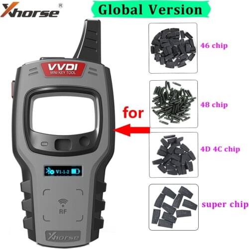 10pcs/lot VVDI ID48 4C 4D ID46 Super Clone Chip Copy Transponder for Xhorse VVDI VVDI2 Key Programmer 4D/4C/48/46 Cloner Chip