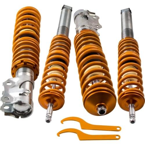 Coilover Suspension kit fit for Golf MK3 Hatchback all models 1991-2002 Adjustable Shock Absorber Strut Coil Spring