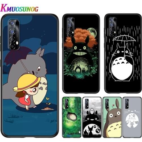 My Neighbor Totoro Anime Silicone Cover For Realme V15 X50 X7 X3 Superzoom Q2 C11 C3 7i 6i 6s 6 Global Pro 5G Phone Case