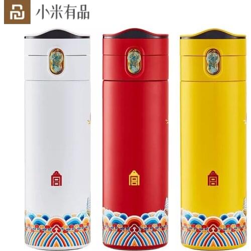 YouPin Mini Vacuum Thermos Cup Thermal Heater Stainless Steel Temperature Intelligent Digital Display 3 Insulation Structure