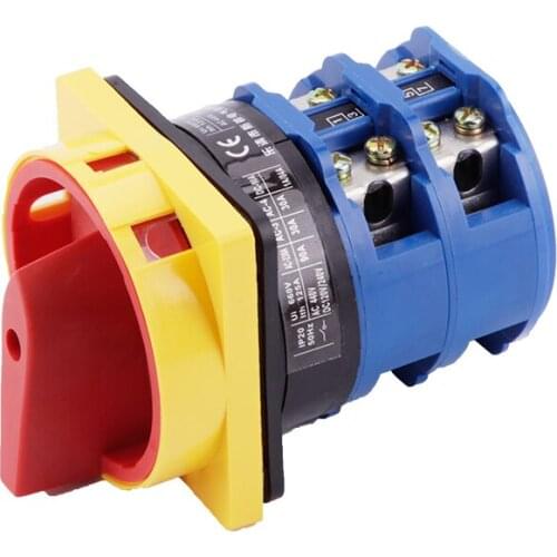 Rotary switch LW26GS-125 Pad-lock Switch 125A 440V universal change over switch