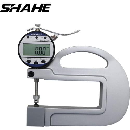 High Quality Digital Thickness Gauge with roller insert 0.01mm paper thickness gauge