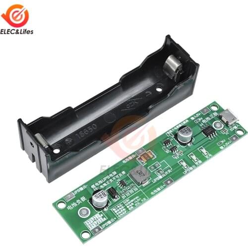 5V Micro USB 18650 Lithium Battery Charger UPS Voltage Converter ups uninterruptible power supply module Step up Charging Module