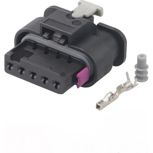 100 sets 5 Pin Tyco DJ7052-1.2-21 Female Motorcycle Electric Connectors Sealed Waterproof Auto Plug 1-1718806-1 / 4F0 973 705