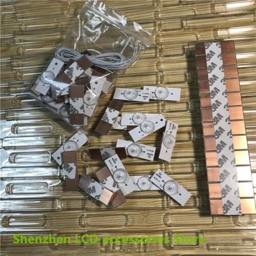 50Pieces/lot FOR Repair replacement beads 3V of LED Backlight LG 6916L-1214A 6916L-1215A 6916L-1216A 6916L-1217A 100%NEW