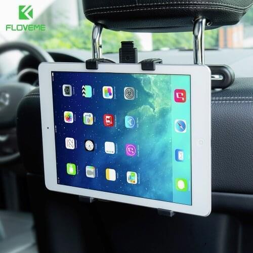 FLOVEME 7-11'' Adjustable Car Tablet Holder Back Seat Mount Bracket For iPad Samsung HUAWEI Xiaomi Pad Car Headrest Tablet Stand