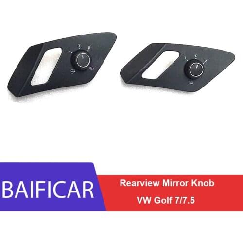 Baificar Brand New Genuine Mirror Switch Rearview Mirror Knob Adjustment Switch For VW Golf 7 7.5