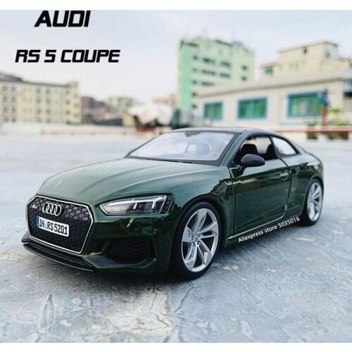 Bburago 1:24 Audi RS5 simulation alloy car model crafts decoration collection toy tools gift
