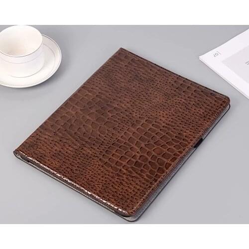 Case For Ipad Pro 12.9" 2018 Crocodile pattern Tablet protective Shell For Ipad Pro 12.9" 2018 Smart Flip Stand Cover Coque+pen