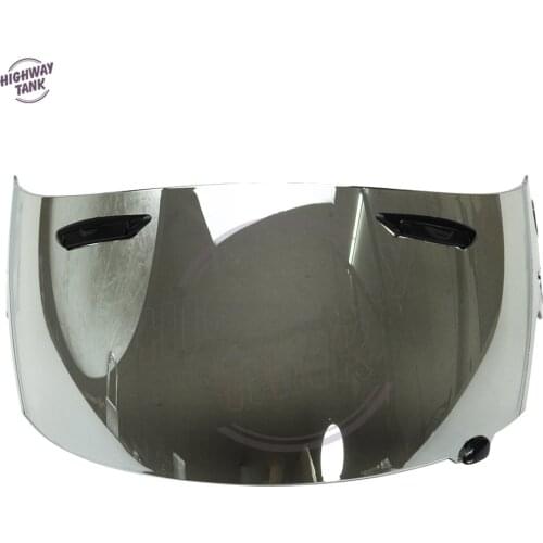 Chrome Motorcycle Full Face Helmet Visor Lens Case for ARAI RR5 RX7-GP Quantum ST RX-Q Chaser-V Corsair-V Axces 2