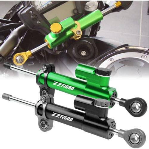 FOR KAWASAKI ZZR600 ZZR 600 1990 1991 1992 1993 1994-2009 CNC Adjustable Motorcycles Steering Stabilize Damper Bracket Mount Kit