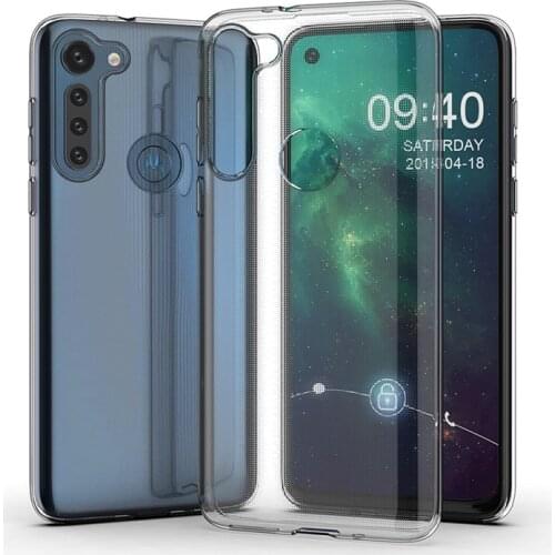 For Motorola Moto G8 Power G8Power 6.4" Ultra Thin Soft TPU Silicon Gel Transparent Camera Protect Case Back Cover