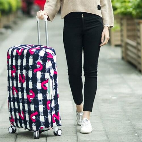 Travel Luggage Suitcase Protective Cover Trolley Case Travel Luggage Dust Cover Travel Accessories Apply(Only Cover)