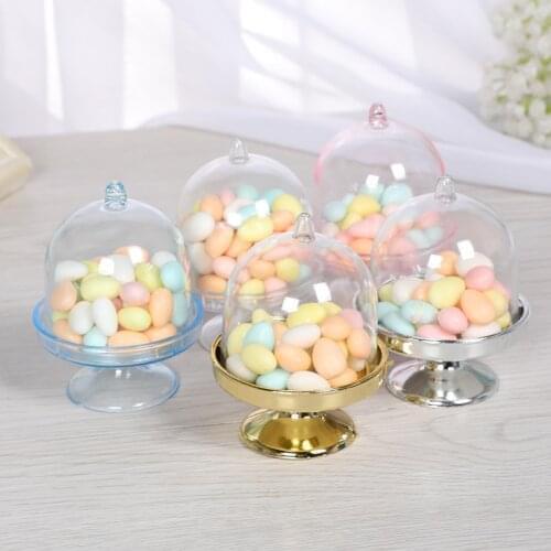 Creative Portable Mini Tray Shape Design Box Birthday Baby Shower Favors Treat Cupcake Candy Cookies Bonbonniere Wedding Party