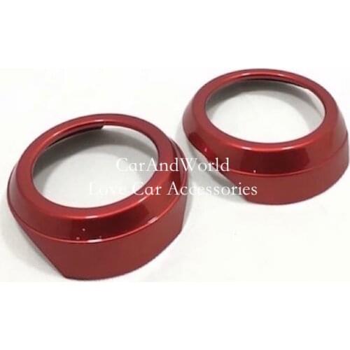 For Toyota RAV4 2017 2018 Left Right Air Conditioning Outlet Vent Cover Mulding Frame Trims ABS Chrome Car-Styling Accessories