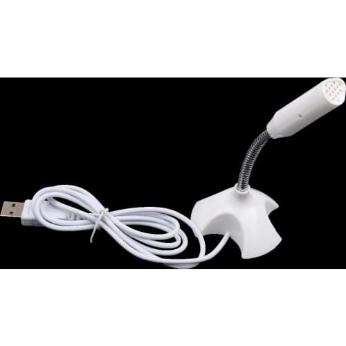 Kebidumei NEW Portable Studio Speech Mini USB Microphone Stand Mic With Holder For Computer Microphones For PC Laptop Micropone
