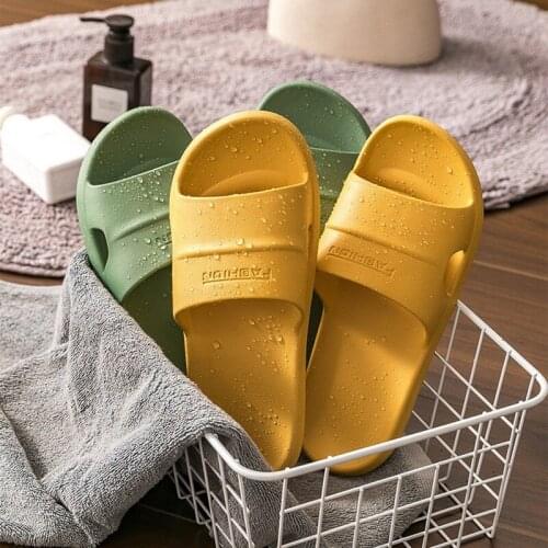 Men Slippers for Home Platform Beach Slippers Women EVA Non-slip Bath Slippers Outdoors Mens Summer Shoes Unisex Indoor Shoes