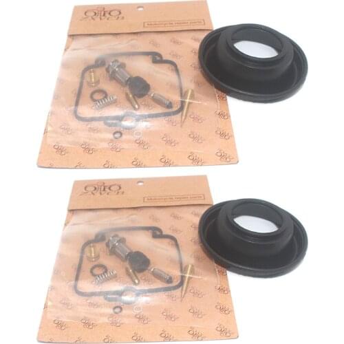 Motorcycle carburetor repair kit 2 set for GS500 GS500E GS500F GS 500 E 500E 500F plunger diaphragm