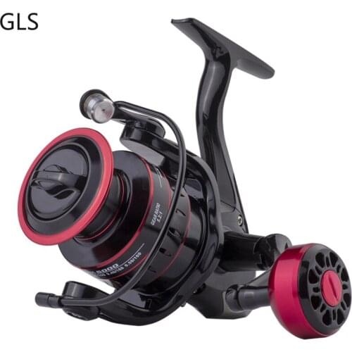 2021 New 5.2:1High Speed Fishing Wheel 1000-7000 Series Max Drag 8kg Metal Spool Spinning Fishing reel For Carp Fishing