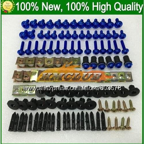 Fairing bolts full screw kit For KAWASAKI ZX14R 12 13 14 15 16 ZX 14R ZX-14R 2012 2013 2014 2015 2016 CL50 Nuts bolt screws Nut