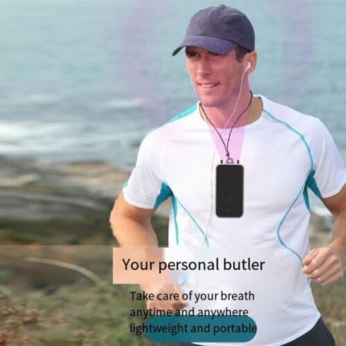 HHE Portable Air Conditioner Double Head Mini Wearable Ionizer Fresheners Home Charging Mode Smoke Cleaning Filters Accessorise